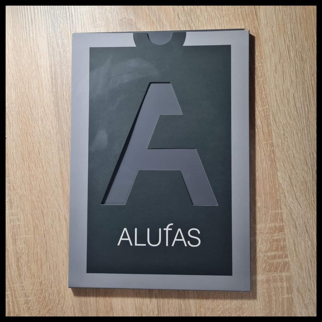 АКП TM — ALUFAS® 4 мм / 0,3 мм / RAL 7040 Window Grey