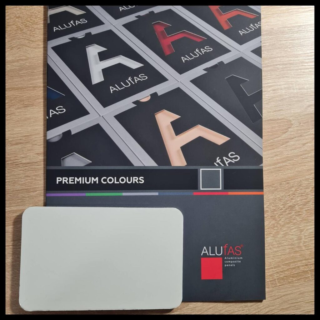 АКП TM — ALUFAS® 4 мм / 0,3 мм / RAL 9003 Signal White